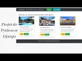 PROJET COMPLET EN PYTHON ET DJANGO-GESTION AGENCE