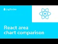 React area chart comparison