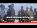 KETEGASAN CAMAT PRAYA BARAT STOP AKTIVITAS PROYEK DI SEMPADAN PANTAI SERANGAN BIKIN MERINDING