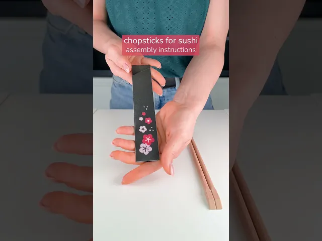 Sushi Kit for Sushi Lover, Box & Chopsticks video thumbnail