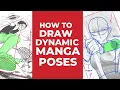 Can t Draw Dynamic Action Poses for Your Manga Learn Basic Foreshortening Perspective