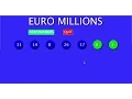 Processing java mode Euro Millions lottery game