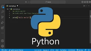 Output Hello World in Python How to Tutorial