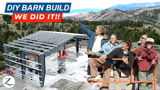 This ERECTION was a GROUP EFFORT! but we finally got it up! 💪🏼