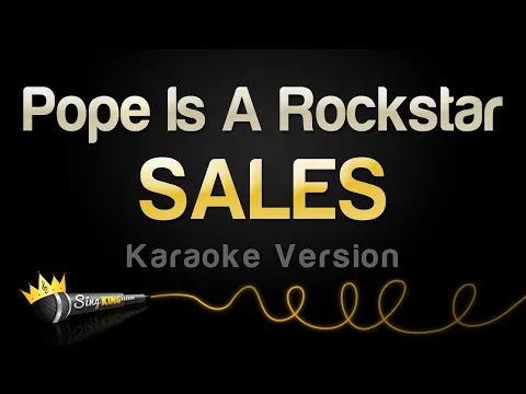 Download MP3 SALES - Pope Is A Rockstar (Karaoke Version)