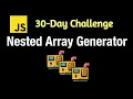 Nested Array Generator - Leetcode 2649