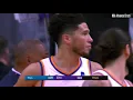 Highlights Devin Booker mocks the Al Horford flinch after the half-court heave