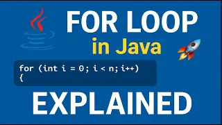 For Loop in Java Java For Loop Explained with Examples Java Programming Tutorial Loop java