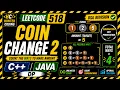 LeetCode 518 Coin Change II Revision C Java Solution