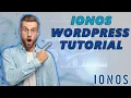 IONOS WordPress Tutorial For Beginners 2026 EASY To Follow