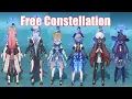 Download Lagu Free Constellation Luna I 6.0 | Ganyu Shenhe Yae Ayaka Hu Tao Mona | Genshin Impact