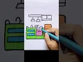 kitchen Drawing painting and coloring for kids youtubeshorts