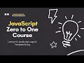 Getting Started with JavaScript Understanding Loops Template String Lecture - 4