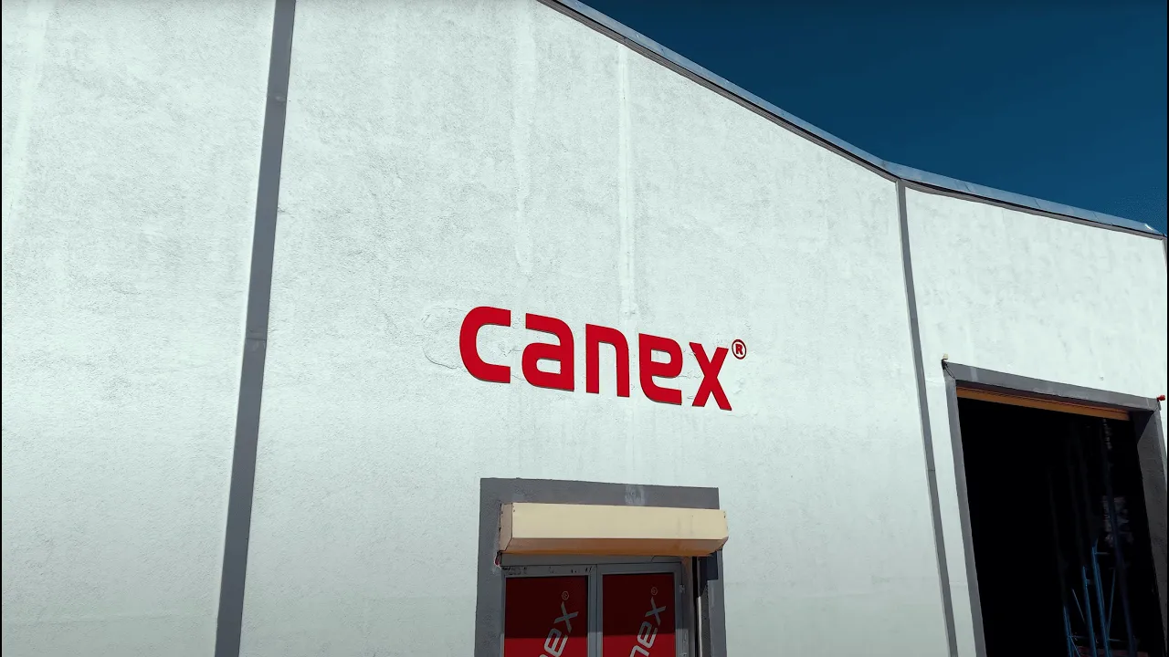Canex alüminyum ve cephe sistemleri fabrikası kurumsal tanıtım filmi kapağı