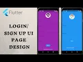 Page Design in Flutter