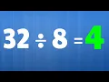 Division Flashcards Math for Grade 3