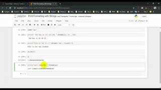 Print Formatting with String in Python Formatting with String Python Python Bangla Tutorial