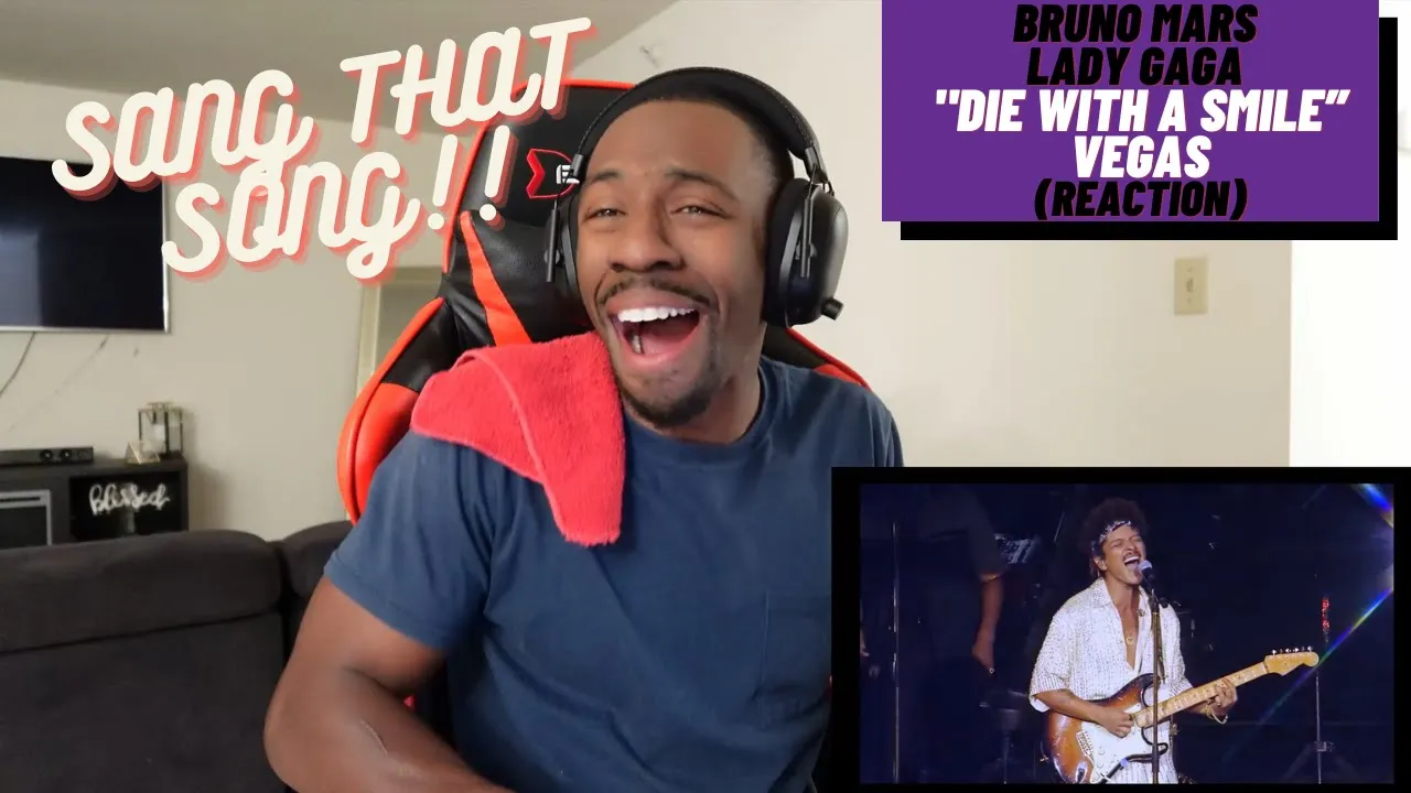 BRUNO MARS LADY GAGA "DIE WITH A SMILE" LIVE IN VEGAS FIRST REACTION BRUNO MARS LADY GAGA "DIE WITH A SMILE" LIVE IN VEGAS FIRST REACTION