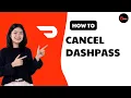 How to Cancel DoorDash DashPass Subscription - iPhone Android