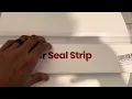 AmazerBath 5 PCS Shower Door Side Seal Strip