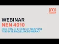 Download Lagu Webinar NEN 4010: hoe pas je eisen uit NEN 1010 toe in je dagelijkse werk