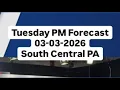 Tuesday PM Forecast 03-03-2026