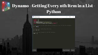 Dynamo Getting Every nth Item in a List Python