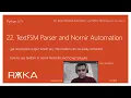 22 TextFSM Parser in Nornir Automation Scripts