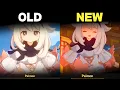 Waking up to the OLD vs NEW Paimon Voice
