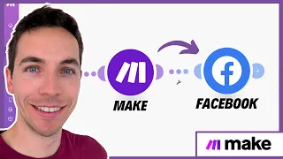 How to Auto-post to Facebook from Make com Text Images s