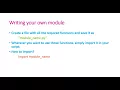 Python Essential Training in HINDI Tutorial 16 - Modules with Examples
