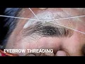 HOW TO DO BROWS THREADING EYEBROW THREADING TUTORIAL RitaBhatia