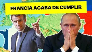 ¡Putin enojadísimo tras ataque francés que destroza sus fuerzas!