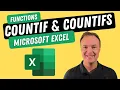 How to use COUNTIF and COUNTIFS Function in Microsoft Excel - For Beginners