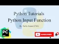How to use Input Functions in Python Python Tutorial Nafiz Anam