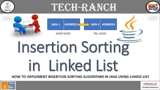 How to implement insertion sorting using Linked List Algorithm Implementation TechRanch