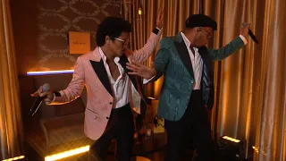 bruno mars anderson paak silk sonic leave the door open live from the bet awards 