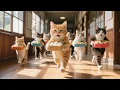 Download Lagu Ginger Kitten had Her Food Taken at School, Mama Cat Grilled Chicken for Kitten to Eat🐾❤️