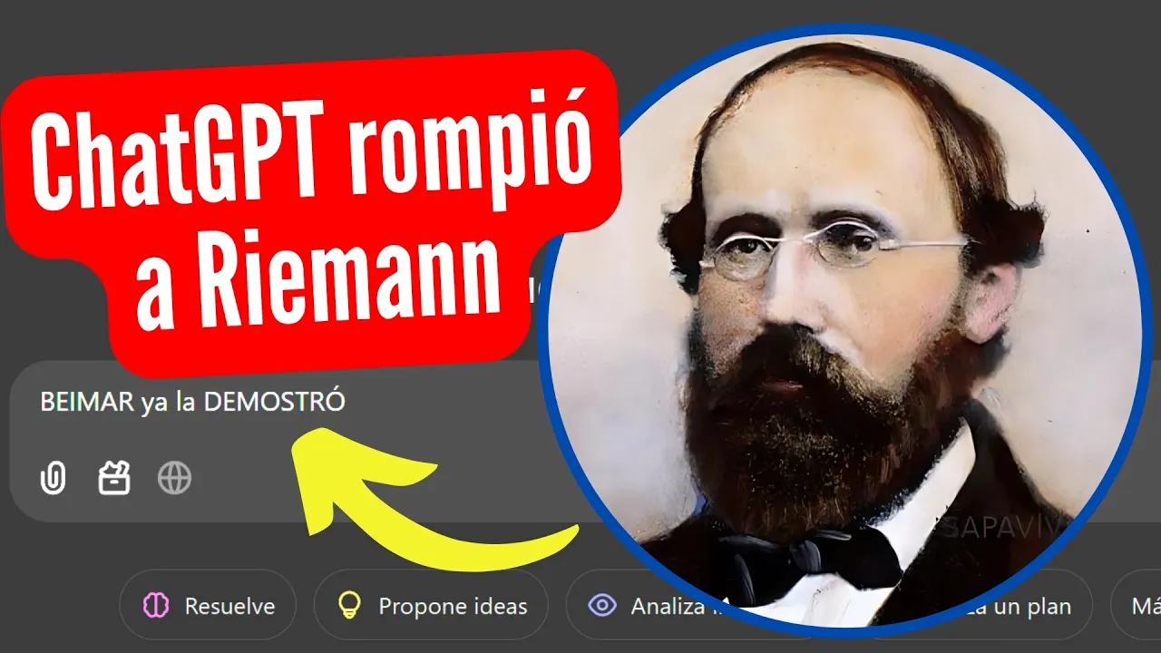 ChatGpt vs El Problema del Millón de DÓLARES (Hipótesis de Riemann)