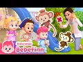 Lagu Lima Hewan Kecil Menari di Ternak dan lain-lain | Kumpulan Lagu Hewan | Bebefinn Indonesia