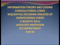SEQUENTIAL DECODING PROCEDURE OF CONVOLUTIONAL CODES