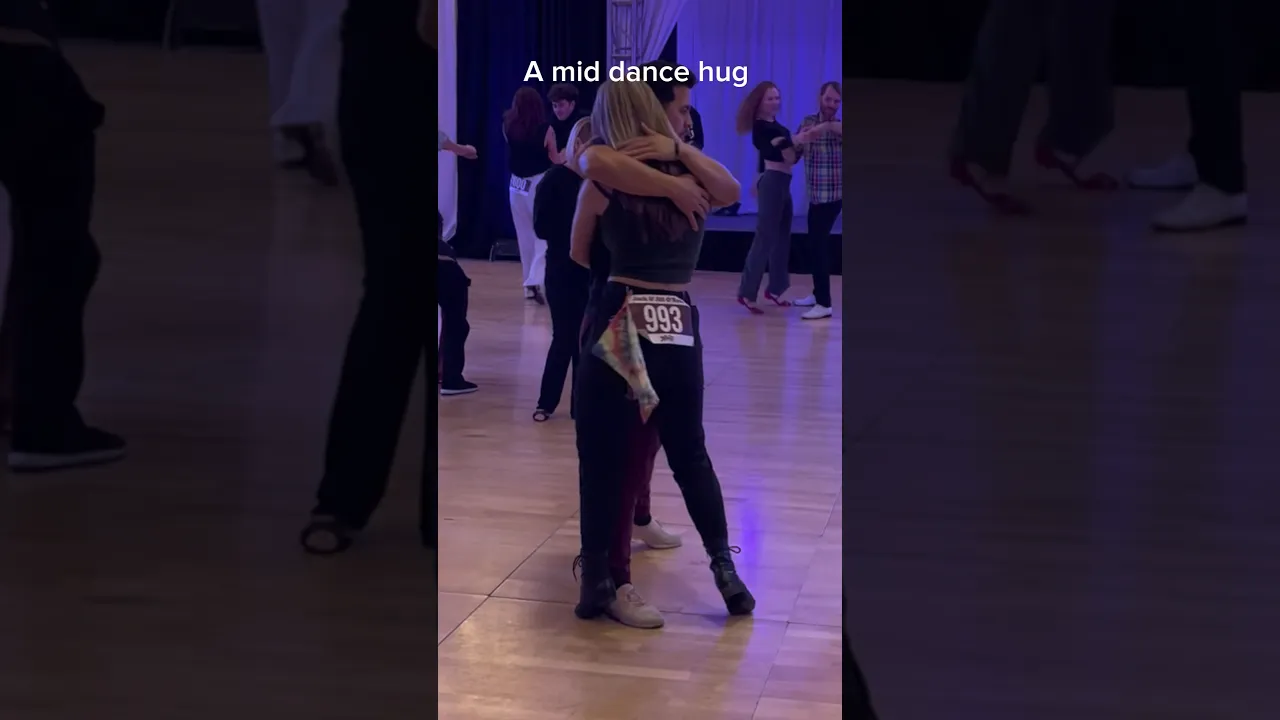 Sometimes you just need a hug 🤷🏼‍♀️ #dance #jnj #westcoastswingdancing