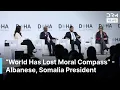 Somalia President Hassan Sheikh and Francesca Albanese Deliver Stark Warnings at Doha Forum | AC1G