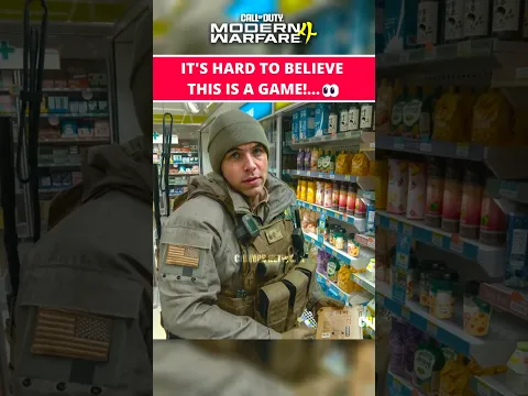 MODERN WARFARE 4 LOOKS SO REAL IT'S HARD TO BELIEVE THIS IS A GAME! #shorts #gaming #modernwarfare4