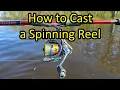 How to Cast and Use a Fishing Rod for Beginners - Open Faced Spinning Reel