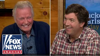 Tucker hosts explosive interview with actor Jon Voight on faith
