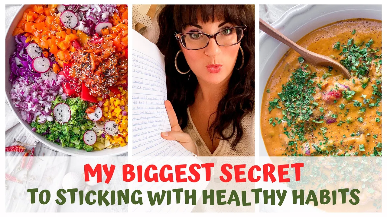 MY BIGGEST SECRET TO STICKING TO A HEALTHY DIET & LIFE