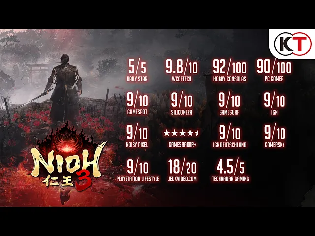 Nioh 3 - Accolades Trailer