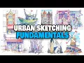 How To Start URBAN SKETCHING For Beginners - FUNDAMENTALS GUIDE