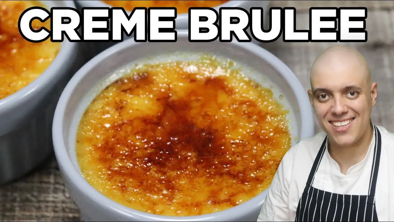 How to Make Easy Creme Brulee Recipe   4 Ingredients Creme Brulee by Lounging with Lenny